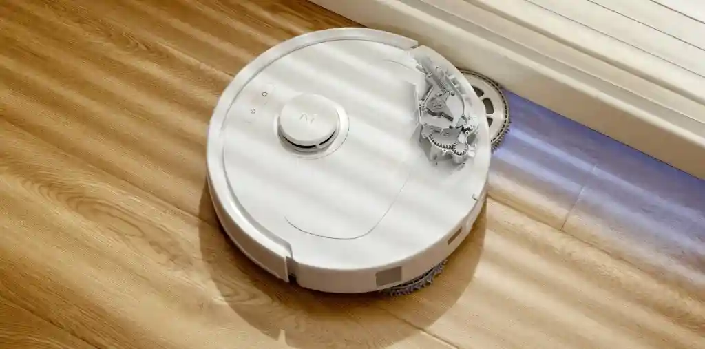 جارو رباتیک روبوراک مدل Roborock Qrevo Plus - سیستم شستوشوی لبهها با طراحی FlexiArm
