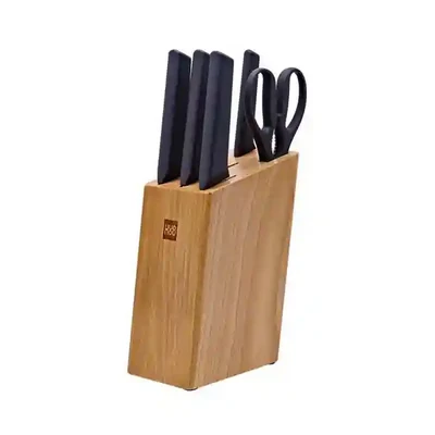 چاقوی آشپزخانه شیائومی مدل HuoHou Knife Set HU0057 ست 5 تایی چاقوی آشپزخانه شیائومی مدل HuoHou Knife Set HU0057 ست 5 تایی